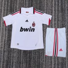 Retro AC Away Kids  Fans  1:1 Quality Soccer Jersey   2009-2010