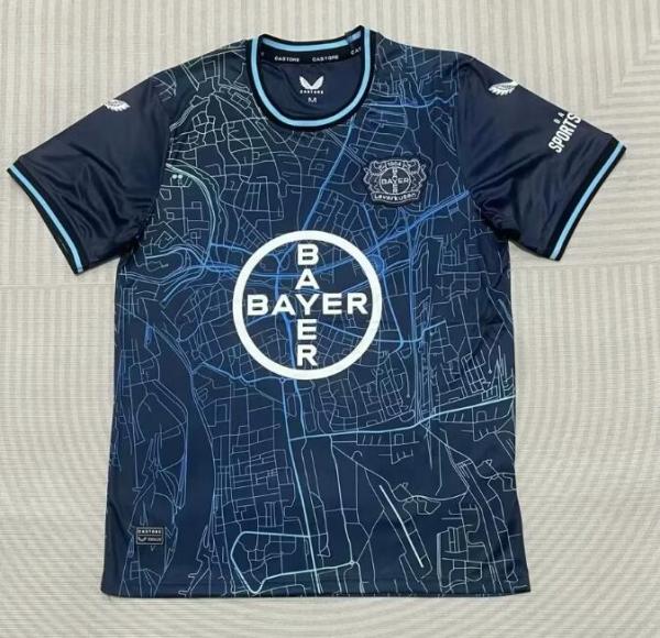 Bayer Leverkusen  City Map Version  Fans 1:1 Quality Soccer Jersey  23-24