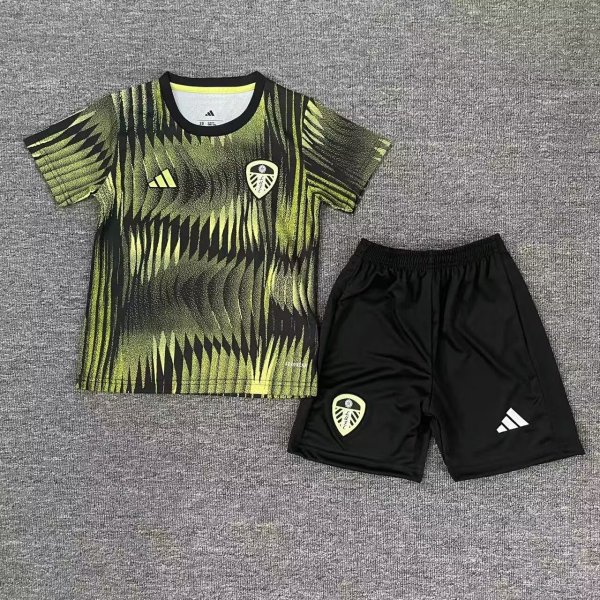 Leeds United Training clothing Kids 1:1 Quality Soccer Jersey  25-26