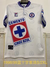 Retro Cruz Azul  away 1:1 Quality Soccer Jersey   1998-1999