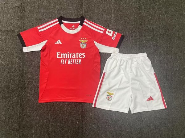Benfica Home Kids 1:1   Quality Soccer Jersey 25-26