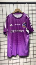 Colo-Colo Goalkeeper purple Fans   1:1 Quality Soccer Jersey  25-26