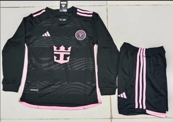 Inter Miami  away Long  Sleeve  Kids 1:1  24-25