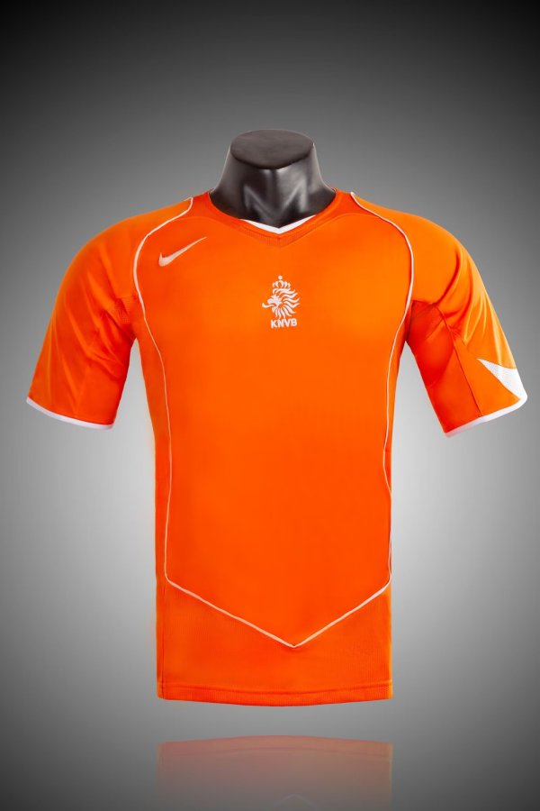 Retro Netherlands home 1:1 Quality Soccer Jersey  2004