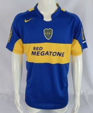 Retro Boca Juniors Home  1:1 Quality Soccer Jersey   2005 -2006