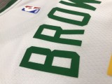 Retro Boston Celtics White #7 BROWN  1:1 Quality NBA Jerseys  2019