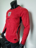 England  Away Long Sleeve Player 1:1 Quality Soccer Jersey  26-27 (2026)