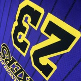 Los Angeles Lakers #23 JAMES  Purple 1:1 Quality NBA Season Jerseys 2018