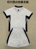 Chelsea  White Special Edition  Fans  1:1 Quality Soccer Jersey    25-26 (kids and man )