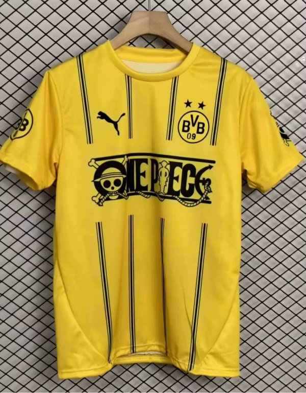 Dortmund Piece  Co branded version  Special Edition fans 1:1 Quality Soccer Jersey  25-26