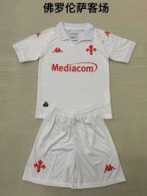 Florence away kids   1:1 Quality Soccer Jersey   24-25