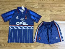 Retro AC Milan 4th Away  Kits Suit  1:1 1995-1996