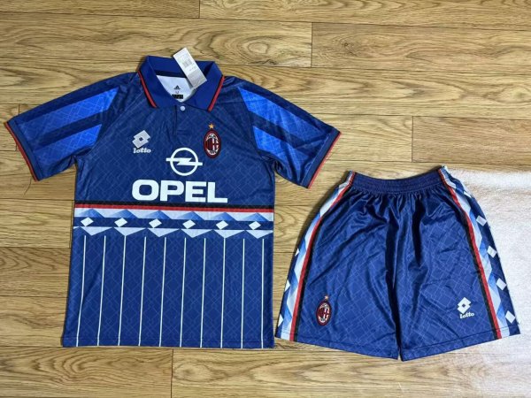 Retro AC Milan 4th Away  Kits Suit  1:1 1995-1996