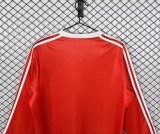 Retro Nottingham Forest Home Long Sleeve  1:1 Quality Soccer Jersey  1977-1980