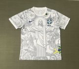 Brazil Jesus  White Goddess fans 1:1 Quality Soccer Jersey 25-26
