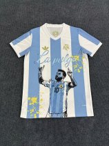 Argentina 50th anniversary  Graffiti version  Fans  1:1 Quality Soccer Jersey   25-26