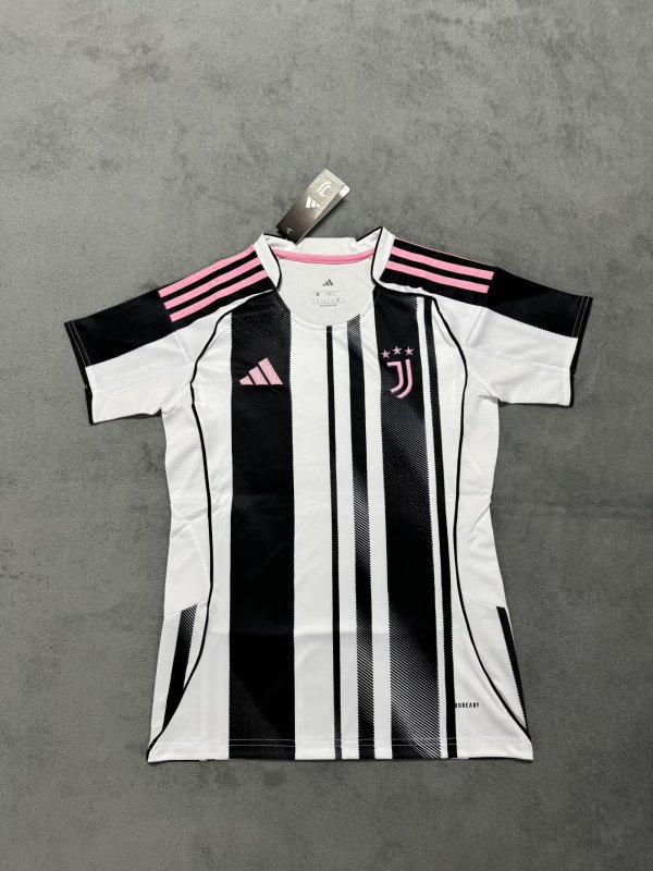 Juventus  Home Women   Fans  1:1 Quality Soccer Jersey   25-26