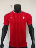 Manchester United  t-shirt Special Edition Player  Red 1:1 Quality Soccer Jersey    25-26