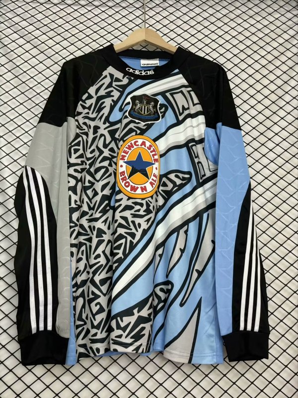 Retro Newcastle long goalkeeper purple 1:1 Quality Soccer Jersey   1995-1996