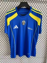 Juventus T-shirt Blue Fans 1:1 Quality Soccer Jersey   25-26