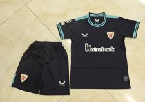 Athletic Bilbao Away Kids  1:1 Quality Soccer Jersey  25-26