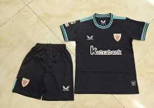 Athletic Bilbao Away Kids  1:1 Quality Soccer Jersey  25-26