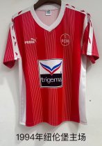 Retro FC Nurnberg Home Fans 1:1 Quality Soccer Jersey  1994