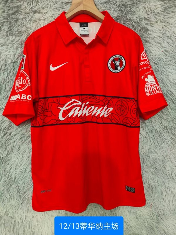 Retro Tijuana Home Fans 1:1 Quality Soccer Jersey  2012-2013