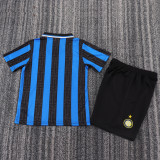 Retro Inter Milan  home Kids 1:1 Quality Soccer Jersey  1997-1998