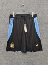 Argentina home shorts pants 1:1 Quality Soccer Jersey  24-25