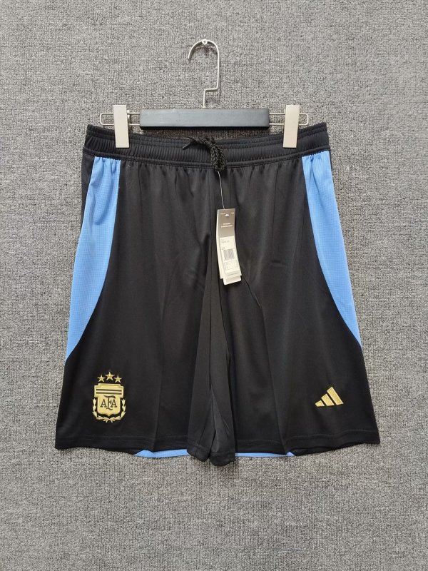 Argentina home shorts pants 1:1 Quality Soccer Jersey  24-25