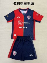 Cagliari Calcio  home fans 1:1 Quality Soccer Jersey   have kids  (16-2XL)   24-25