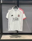 Beşiktaş  Away White Fans 1:1 Quality Soccer Jersey  25-26
