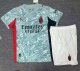 AC Milan  third away Kids fans 1:1 Quality Soccer Jersey  25-26