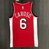 Chicago Bulls City Edition  Red #6 CARUSO 1:1 Quality NBA  Season Jerseys  2022