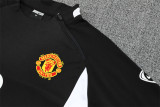 Retro Manchester United Training  Tracksuit  Black 1:1 2002-2003