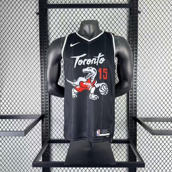 Toronto Raptors City Edition Black  #15 CARTER   1:1 Quality NBA  Season Jerseys 2026