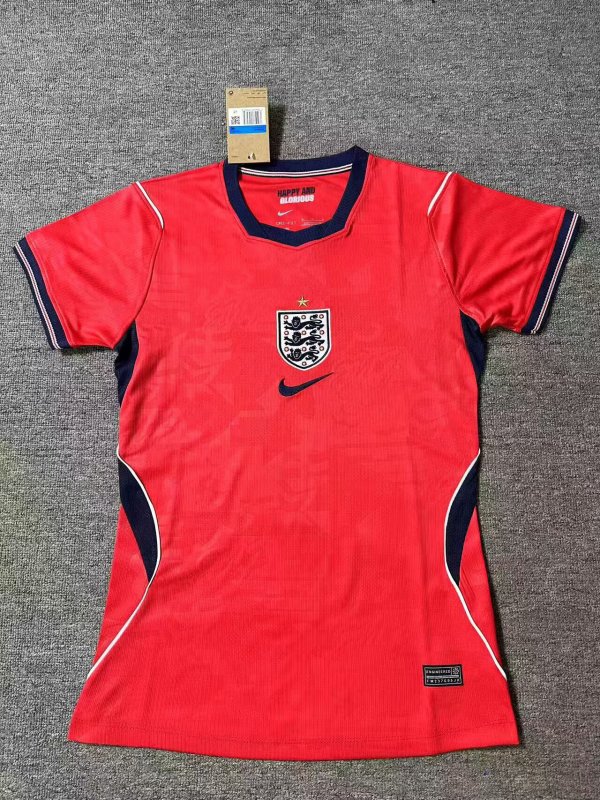 England  Away Women  Fans 1:1 Quality Soccer Jersey  26-27 (2026)