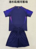LA Galaxy   home  fans kits  1:1 Quality Soccer Jersey  25-26 (kids and man )