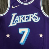 Los Angeles Lakers City Edition 75 Year  Prople #7 ANTHONY  1:1 Quality NBA Season Jerseys 2022