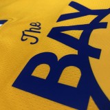 Golden State Warriors  V-neck Yellow JORDAN #22 WINGGINS  1:1 Quality NBA Season Jerseys 2021