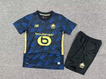 Lille(LOSC)  Third Away Kids  1:1 Quality Soccer Jersey  25-26