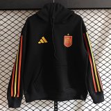 Spain Hoodie Black Blue Green  Red  Grey  White Jacket  Tracksuit  1:1 Quality Soccer Jersey  25-26
