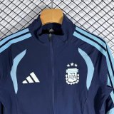 Argentina Windbreaker Sets With pants  Blue 1:1 Quality Soccer Jersey  26-27 (2026)