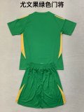 Juventus goalkeeper Kids 1:1 Quality Soccer Jersey   24-25