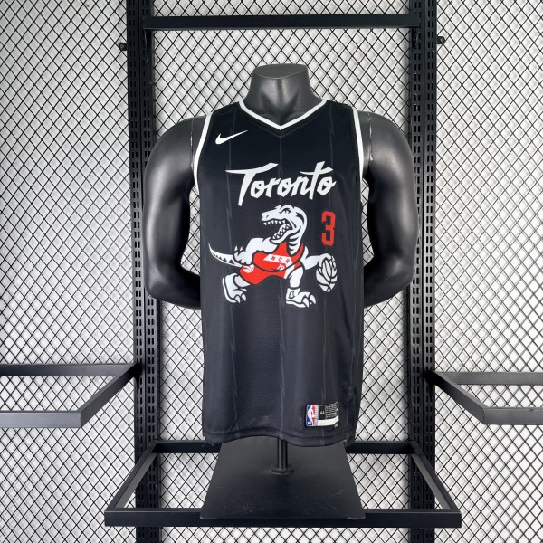 Toronto Raptors City Edition Black  #3 INGRAM 1:1 Quality NBA  Season Jerseys 2026