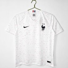 Retro France Away Fans 1:1 Quality Soccer Jersey  2018