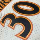 Golden State Warriors  V-neck White #30 CURRY 1:1 Quality NBA Season Jerseys 2009-2010