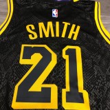 Los Angeles Lakers Black Mamba Great Snake Edition #21 SMITH 1:1 Quality NBA Season Jerseys