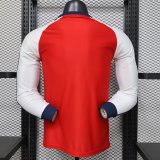 Arsenal Long Sleeve T-shirt Special Edition Red Player  1:1 Quality Soccer Jersey 26-27